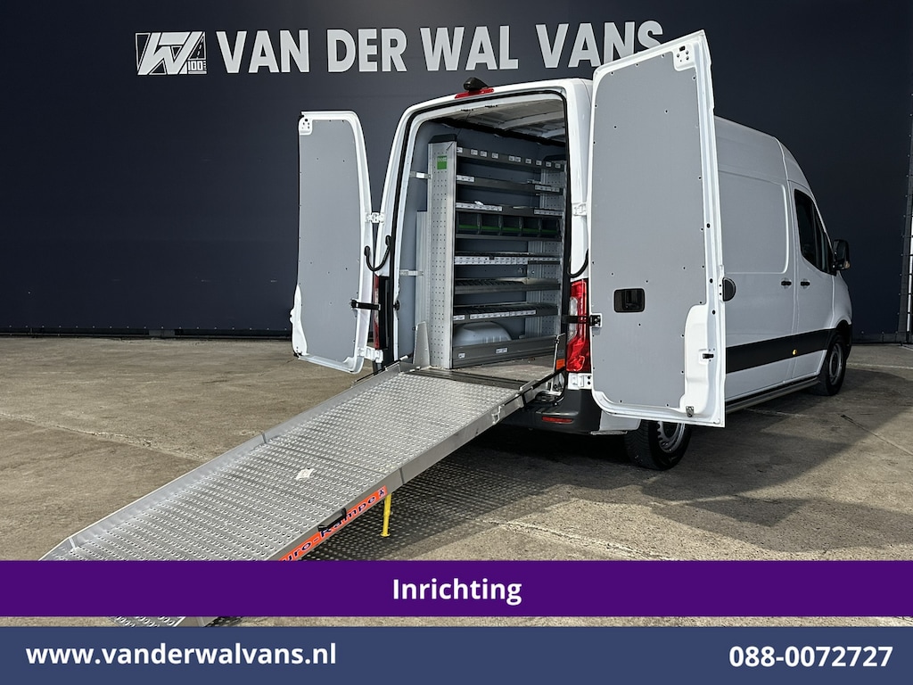 Mercedes-Benz Sprinter 311 CDI L2H2 Inrichting Oprijplaat Euro6 Airco | Omvormer | Camera | Apple Carplay | Compressor Android Auto, Sidebars