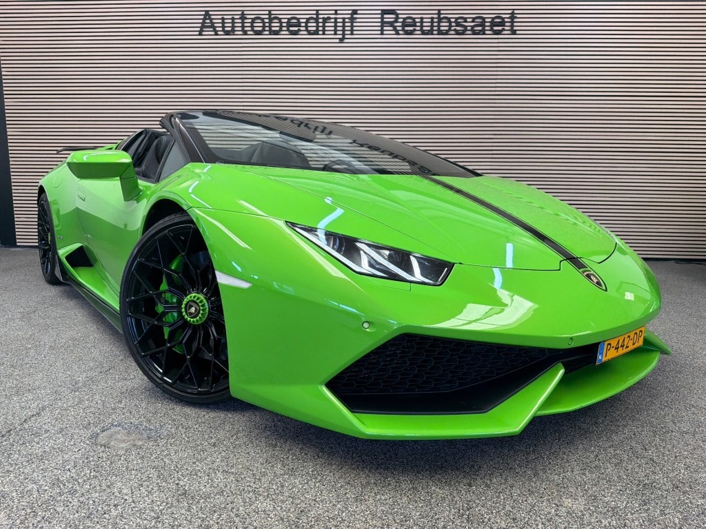 Lamborghini Huracan 5.2 V10 LP610-4 Spyder Lift Keramisch Carbon PPF Alcantara Capristo