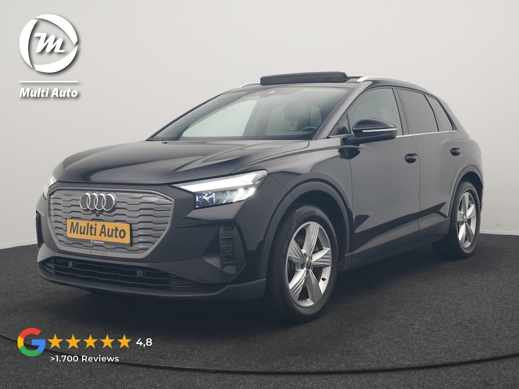 Audi Q4 e-tron 45 Quattro Edition 77 kWh 265pk Dealer O.H. | Panoramadak | Sonos Audio | Navigatie Ful Map | Virtual Cockpit | DAB | 19"L.M |
