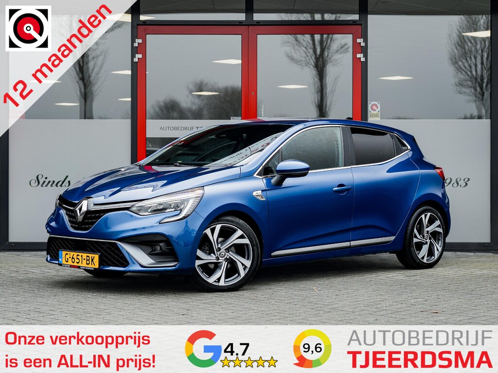 Renault Clio 1.0 TCe R.S. Line | Bose Audio | Dode Hoek | 360 Camera | LED Koplampen | LED Mistlampen | 9.3 Inch Multimedia | DAB+ | RS Line | Climate Control | Cruise Control | All Season Banden | Parkeer Assistent | Sfeerverlichting |