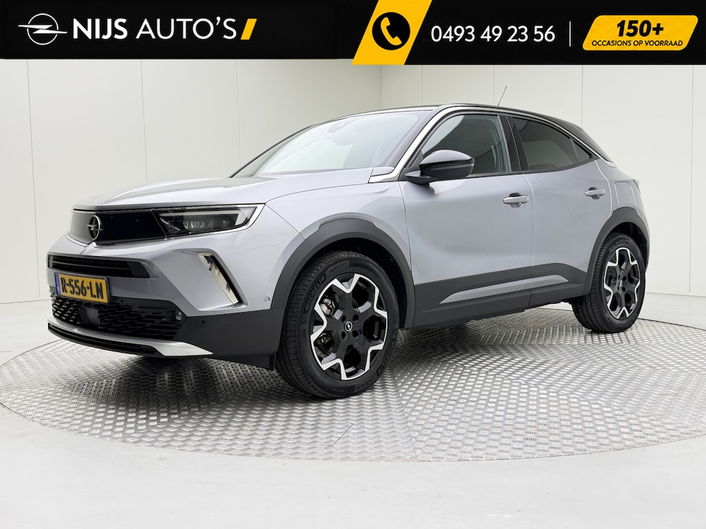 Opel Mokka-e Ultimate 50-kWh 11kw bl. | SOH 97% | Climate | Pdc v/a+camera | Cruise control adaptief | Navi | Carplay | Keyless | Dode hoek | Stoel+stuurverwarming | Spiegels elektrisch inklapbaar