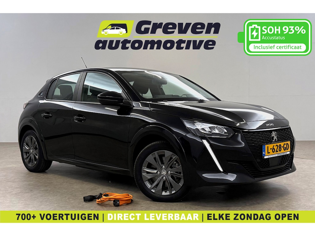 Peugeot e-208 EV Active Pack 50 kWh | Snelladen | SOH 93% | Clima | Cruise | Carplay | LED | NAP