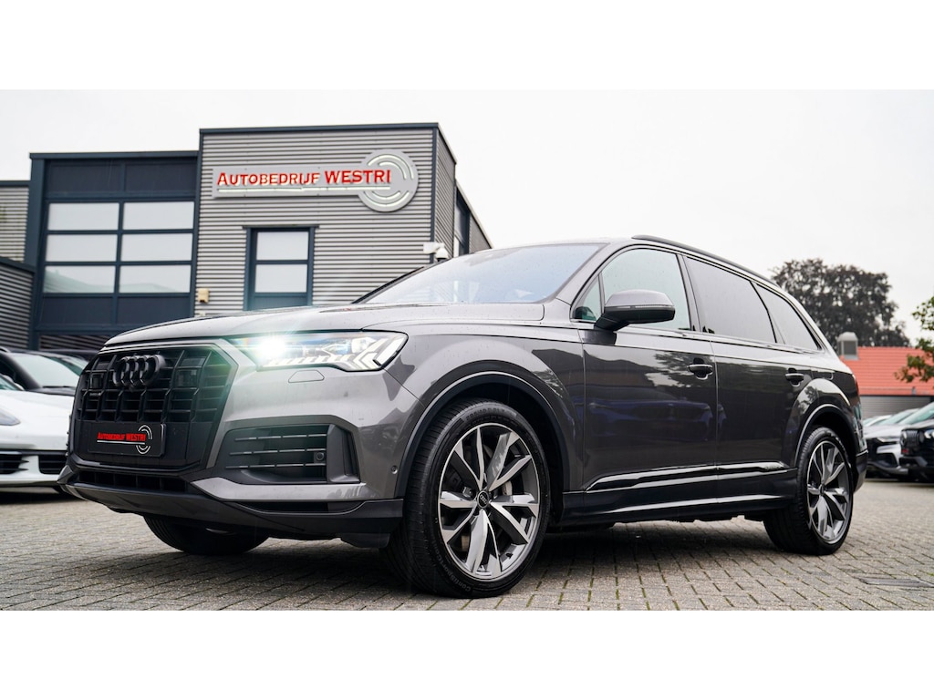 Audi Q7 55 TFSI e quattro Pro Line Plus | Luchtvering | Head Up Display | Elektrisch trekhaak | Apple Carplay | Bang & Olufsen