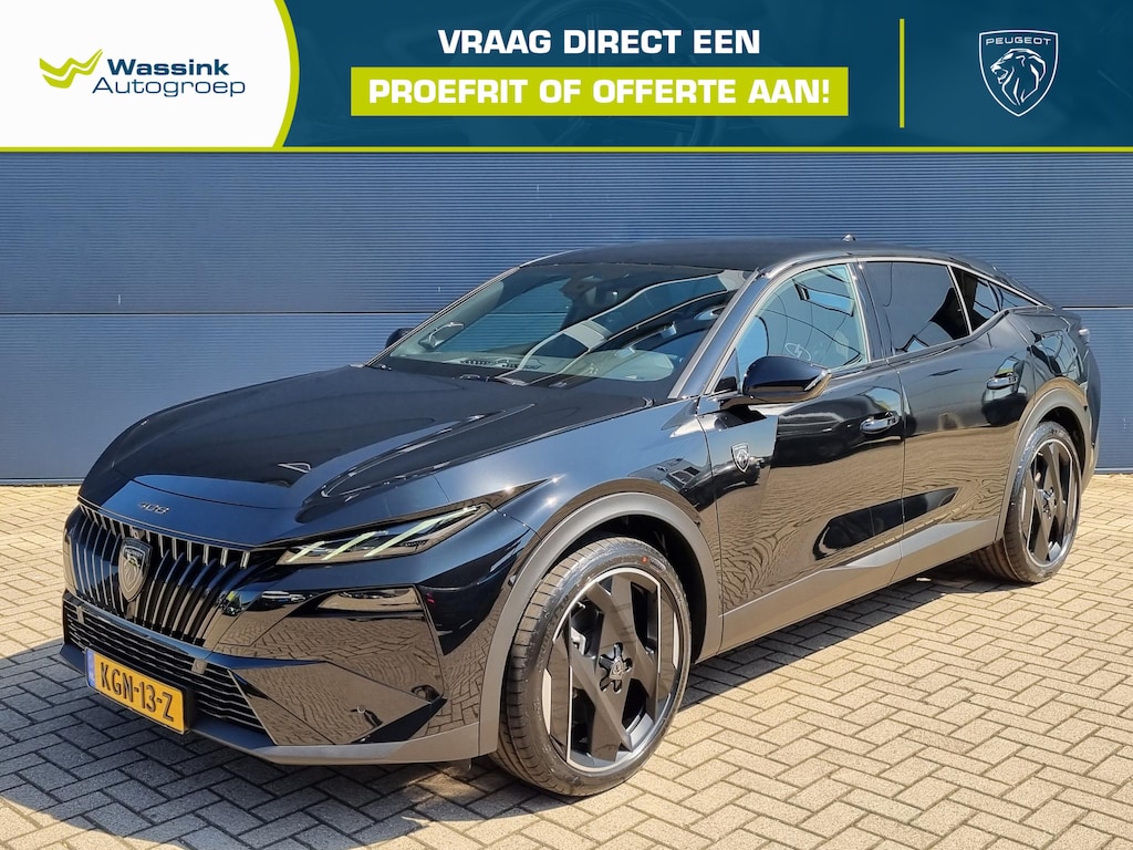 Peugeot 408 1.6 GT Exclusive Plug-In Hybrid 240 | Navigatie | Nappa leer | Stoelverwarming | Parkeersensoren | Full Option |