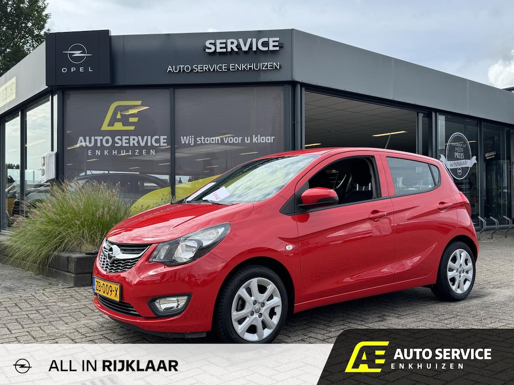 Opel Karl 1.0 ecoFLEX Edition Prachtige Karl met Carplay, voorzien van garantie en beurt! Uiteraard airco, Cruise en sportpakket!