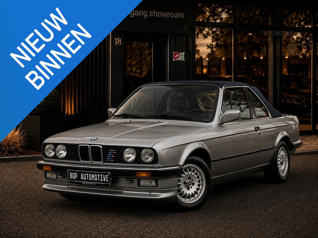 BMW 3-Serie Cabrio 320i Baur TC 1987 | 2de Eigenaar | 21 jaar in het bezit! | Nette staat