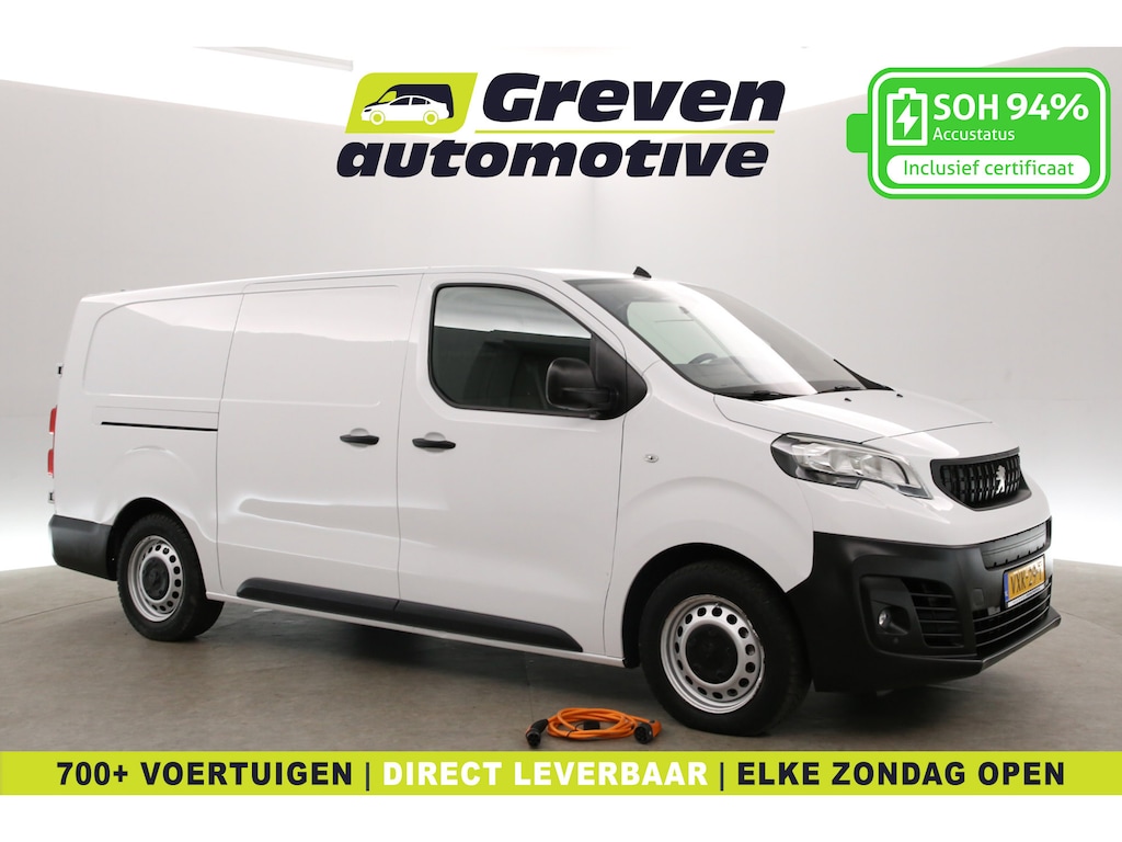 Peugeot e-Expert 75 kWh L3H1 | Snelladen | SOH 94% | Airco | Cruise | 3 Zits | Carplay | Parkeersens.