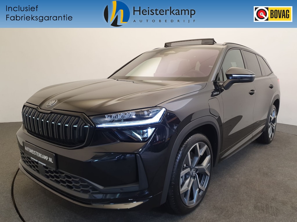 Skoda Kodiaq 1.5 TSI PHEV DSG/AUT 204pk Sportline Business Wegklapbare trekhaak, Panoramadak, Winterpakket