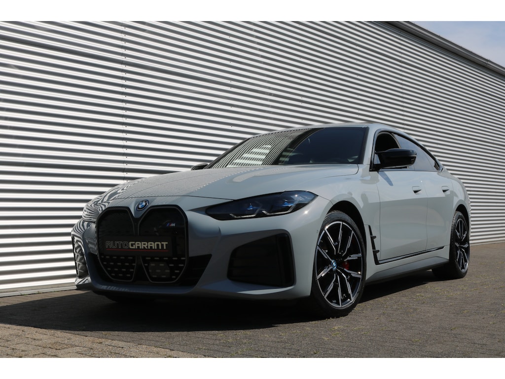 BMW i4 M50 High Executive 84 kWh 544PK M-Sportpakket (Schuifdak M-Sportleder/Memory Carplay HeadUp HarmanKardon 360Camera ACC Laser)