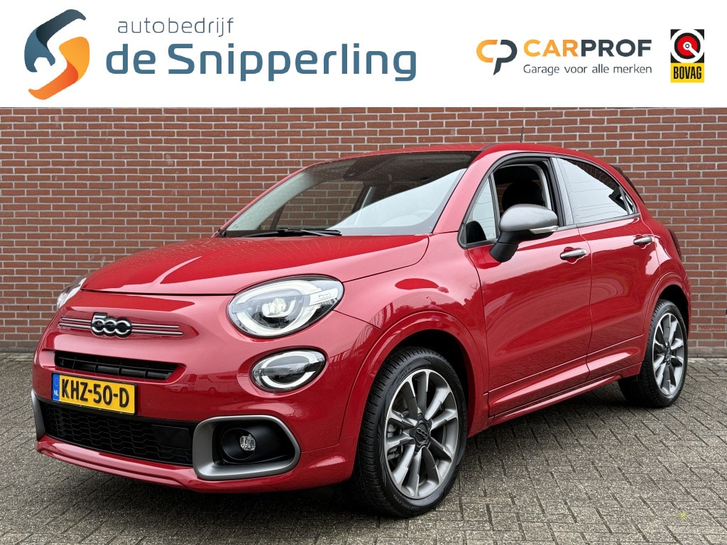 Fiat 500X 1.5 Hybrid Sport AUTOMAAT NAV ADAPT-CRUISE CARPLAY LED CAMERA PD