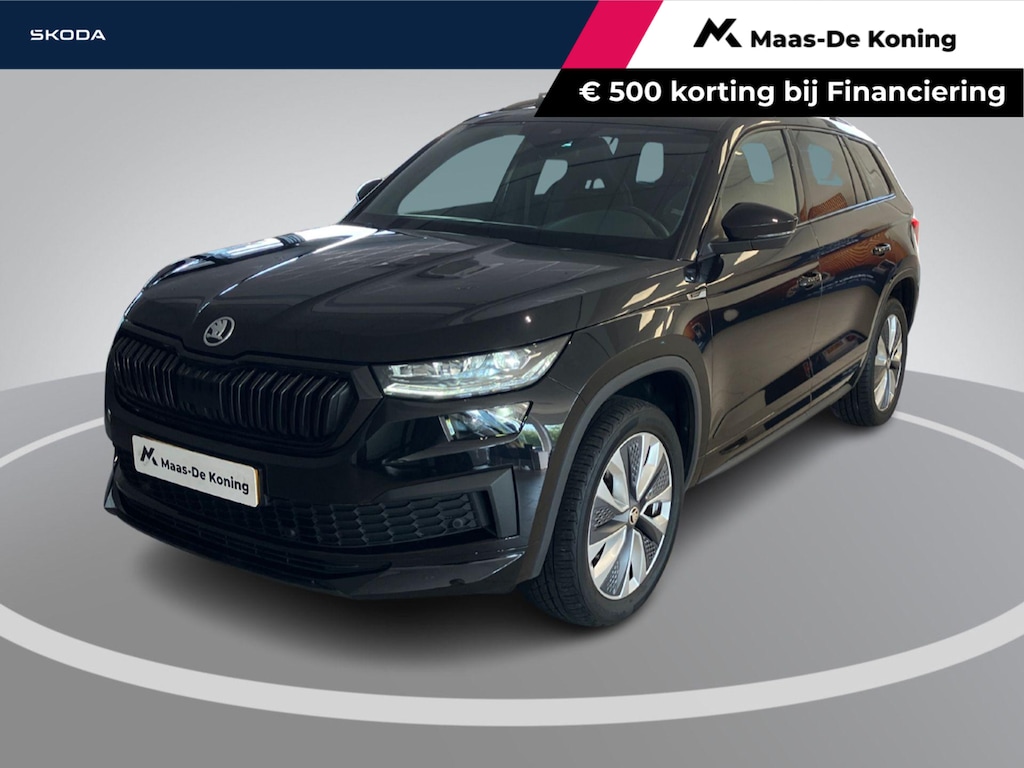 Skoda Kodiaq 1.5TSI/150PK Sportline Business 7p. DSG · Panoramadak · Camera · Leder/Alcantara · Apple/Android Car Play ·
