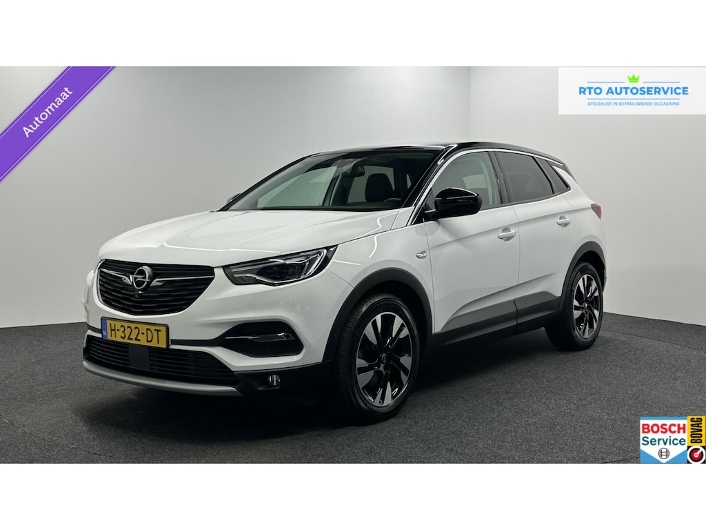 Opel Grandland X 1.2 Turbo Ultimate PANO LEER CARPLAY CARPLAY NAVI STOEL VERWARMING/VERKOELING.