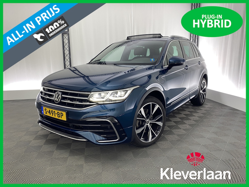 Volkswagen Tiguan 1.4 TSI eHybrid R-Line Business+ | Apple carplay | Panodak | Trekhaak | Navi | IQ Light | Camera | ACC