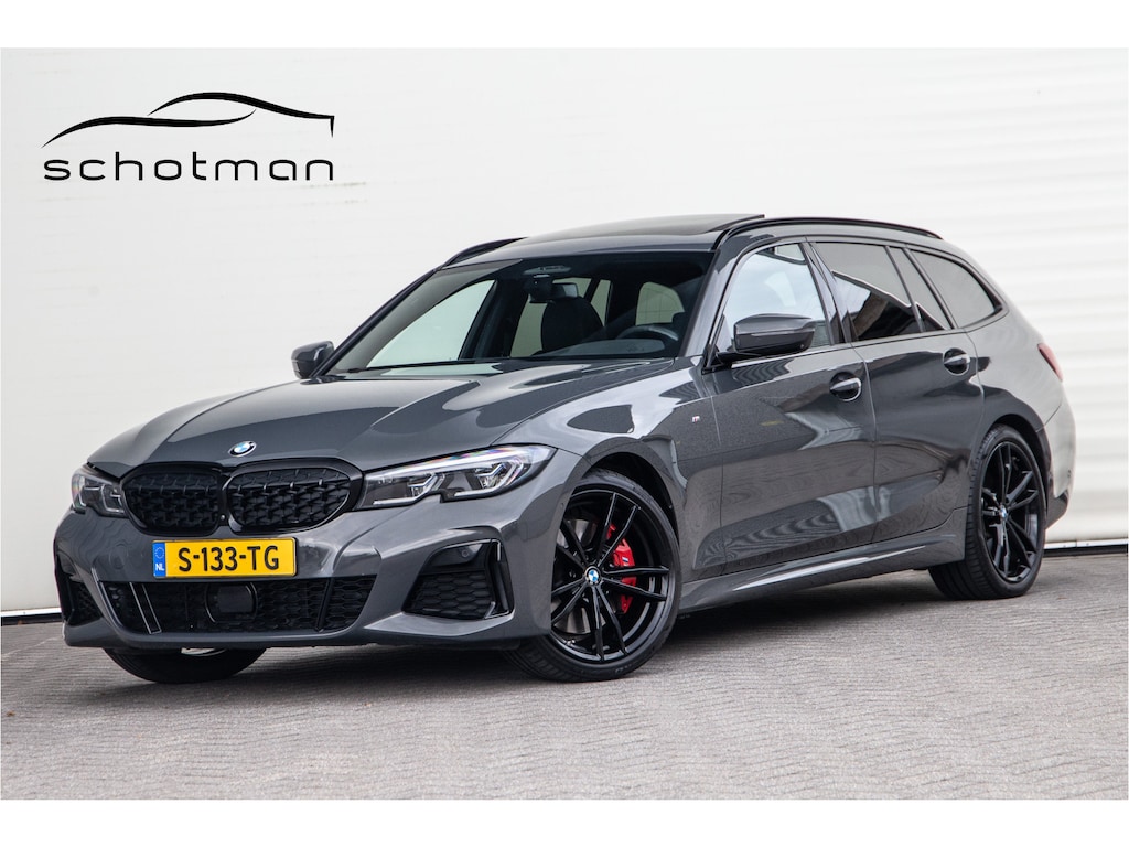 BMW 3-Serie Touring M340i xDrive High Executive Pano, Head-up, Leder, Trekhaak, Laserlight