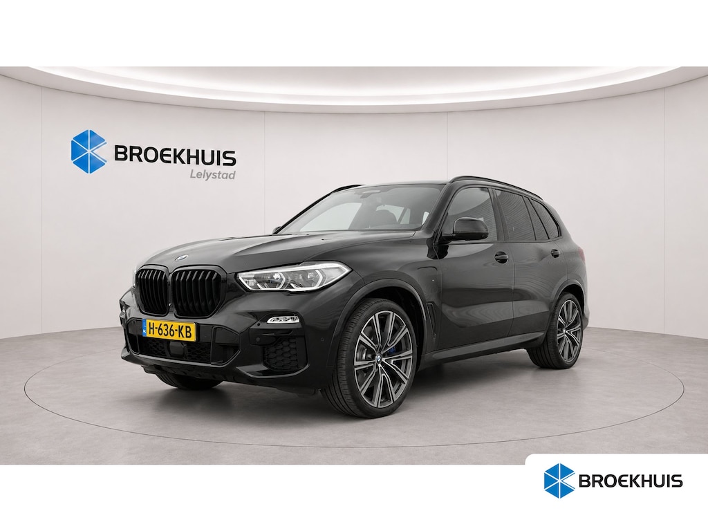 BMW X5 XDRIVE45E 394PK HIGH EXECUTIVE M-SPORT AUTOMAAT / NAVI / LEDER / LASER-LED / CLIMA / 22" LMV / KEYLESS / CAMERA / LUCHTVERING / HARMAN KARDON / ADAPT. CRUISECONTROL / WINTERPAKKET !!