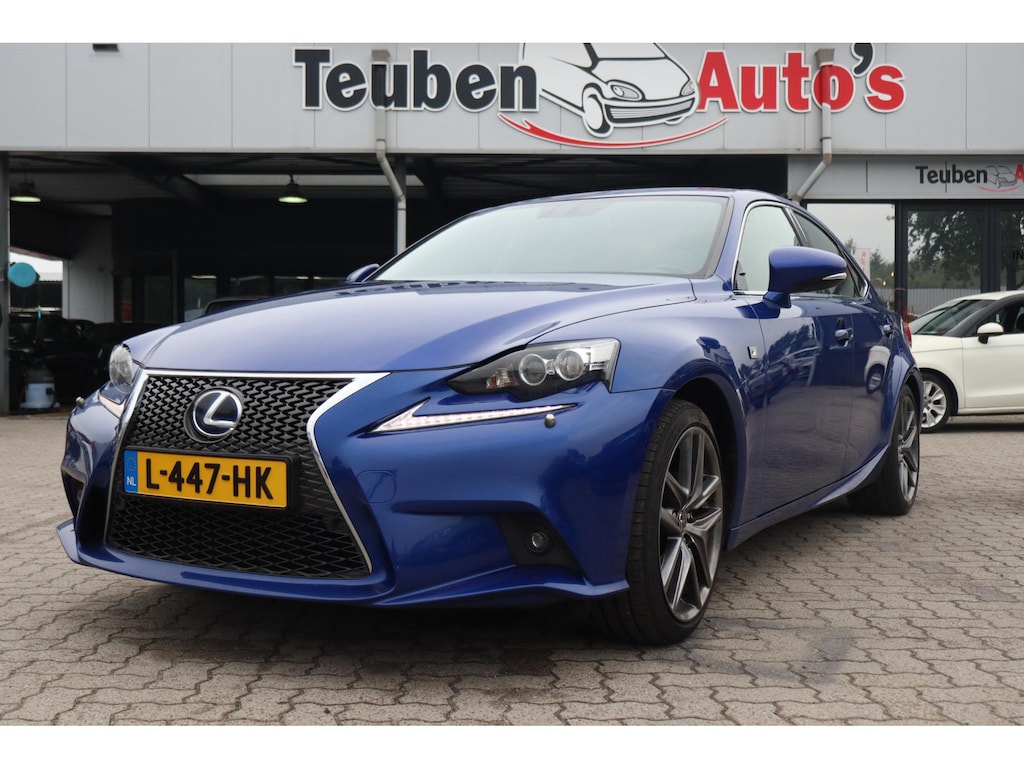 Lexus IS 300h Hybrid F-Sport Line | Leder | Stoel verwarming/ventilatie |  Memorystoelen | Nette auto!