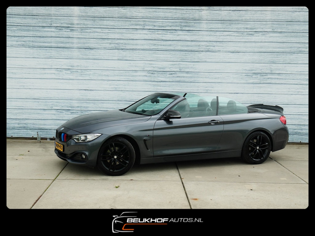 BMW 4-Serie Cabrio 420i High Executive Hardtop Leer Trekhaak