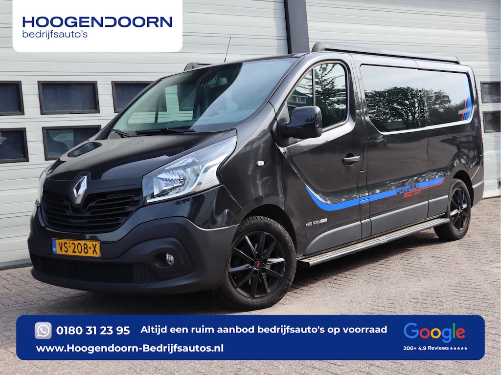 Renault Trafic 1.6 dCi 141pk Formula Edition DC 5 Pers. - Lang L2 - Trekhaak - Cruise