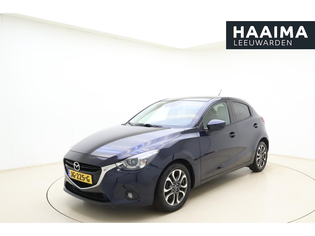 Mazda 2 1.5 Skyactiv-G Skylease GT 90PK | Automatische Airco | Cruise Control | HUD | Lichtmetalen Velgen | Navigatie | Verwarmbare Voorstoelen