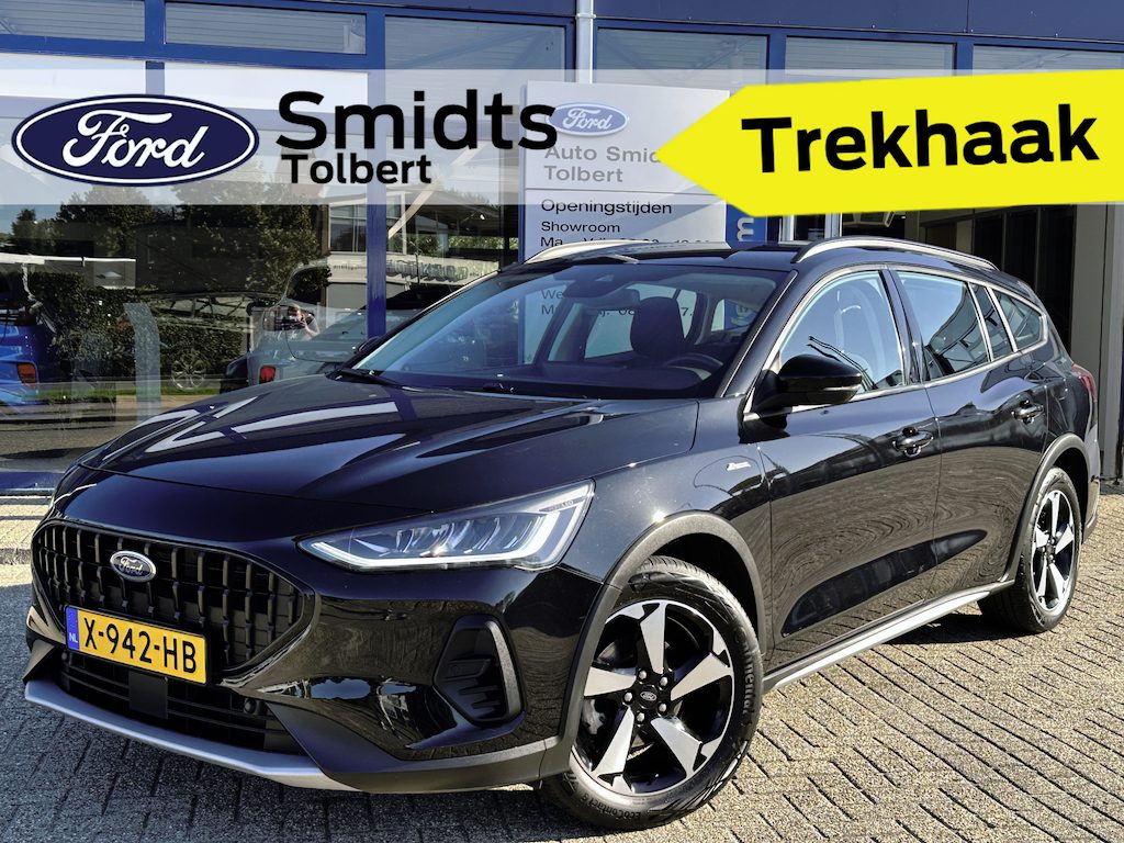 Ford Focus Wagon 155PK EcoBoost Hybrid Active Style | Elekt. Trekhaak | Winter Pack | Adapt. Cruise | Bliss | Park. Sens. V+A | Camera