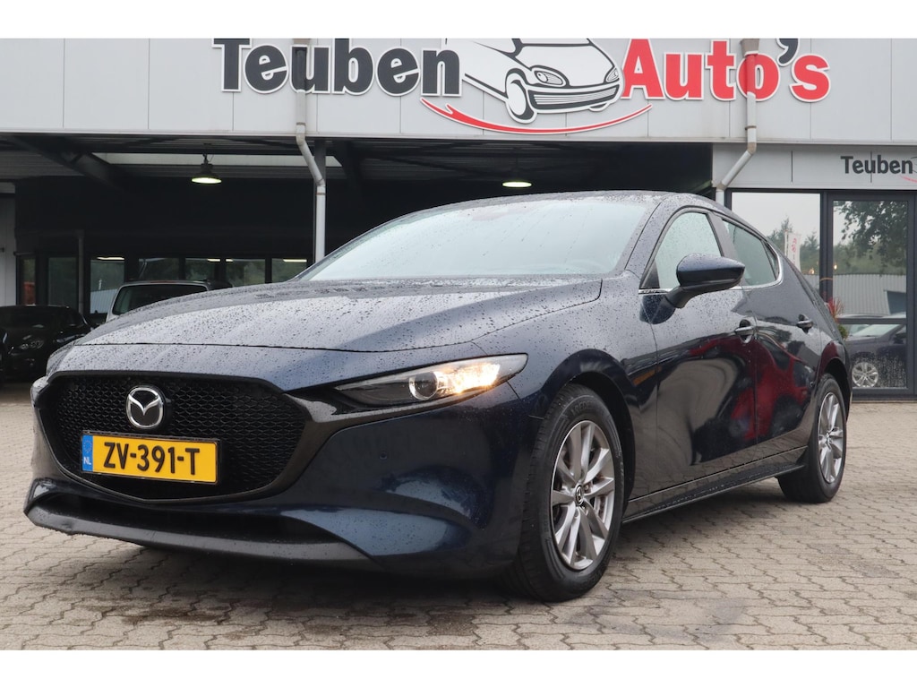 Mazda 3 2.0 e-SkyActiv-G M Hybrid 122 Comfort met Bose | Stoel/stuur verwarming | Head-up display | 2019 |  Nette auto!