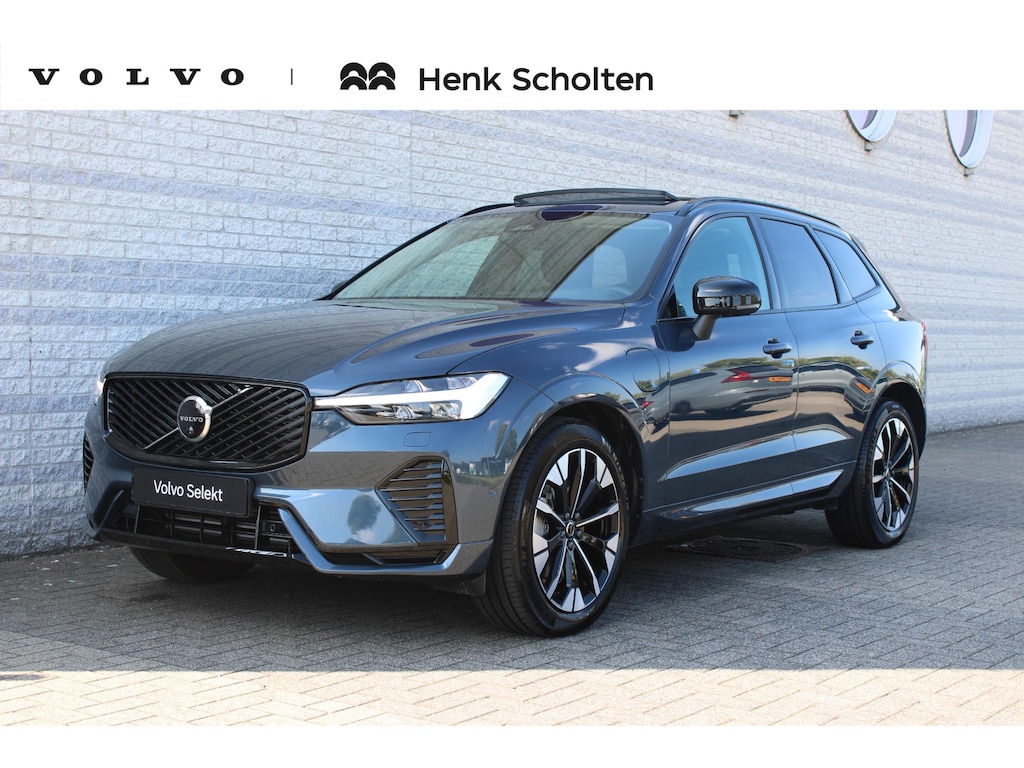 Volvo XC60 T6 Plug-in hybrid AWD Ultra Dark | Luchtvering | Trekhaak | Panoramadak | Verwarmbare voorstoelen, achterbank en  stuurwiel | Head-up display |  Premium audio by Harman Kardon | Apple carplay/Android auto