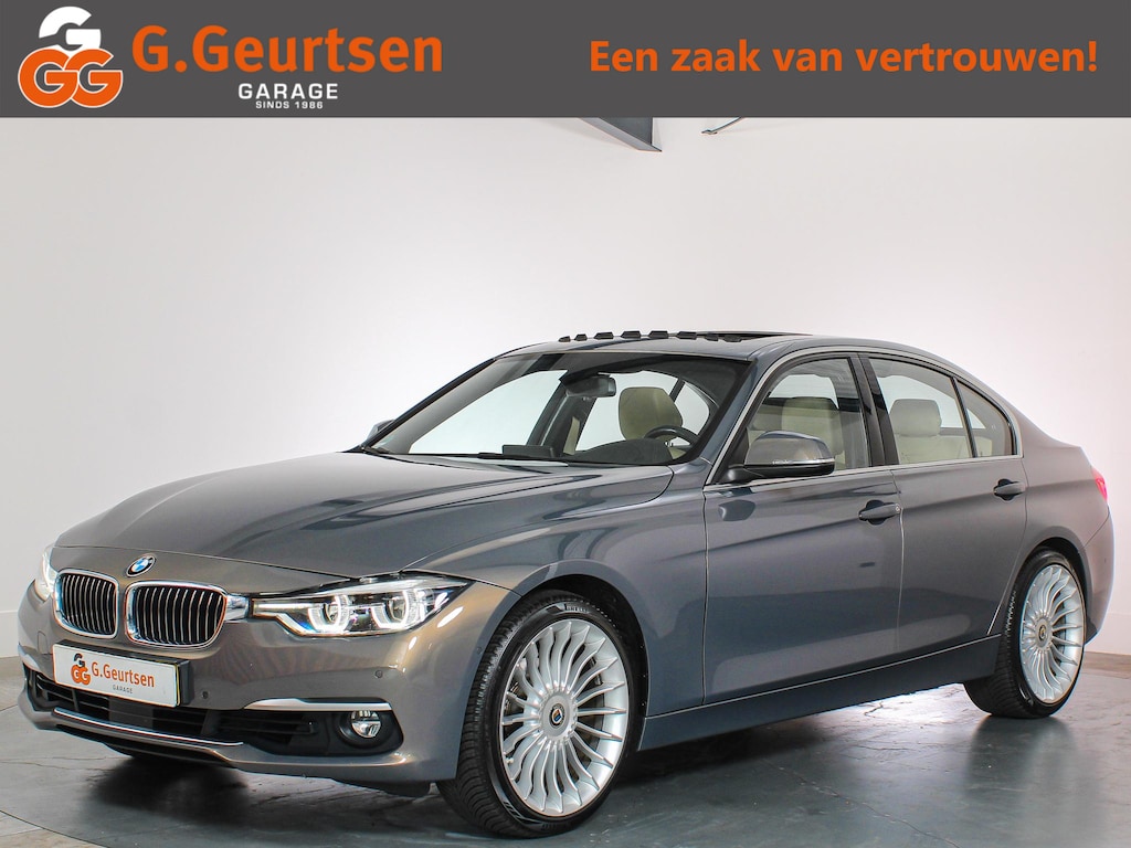 BMW 3-Serie 320i Luxury Edition Schuif/kanteldak, Keyless, ACC, Volleder, Trekhaak, Individual