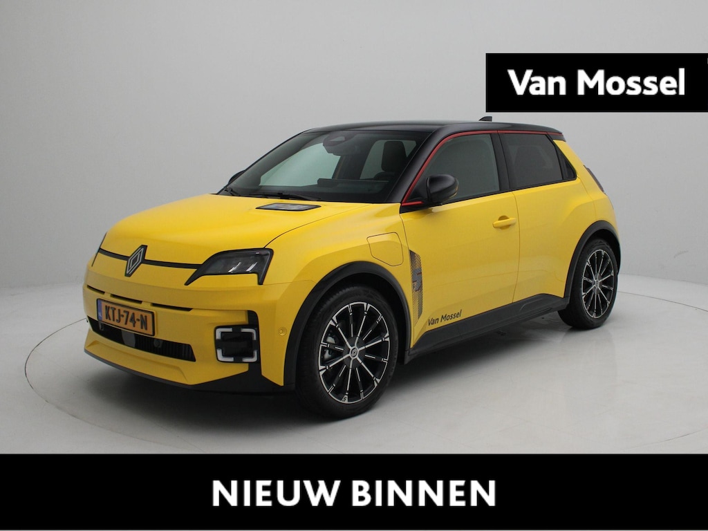 Renault R5 comfort range iconic cinq 52 kWh | Pack safety & advanced driving assist met full easy park assist met parkeersensoren rondom + achteruitrijcamera  | Harman Kardon® premium audio | Stoel- en stuurverwarming |