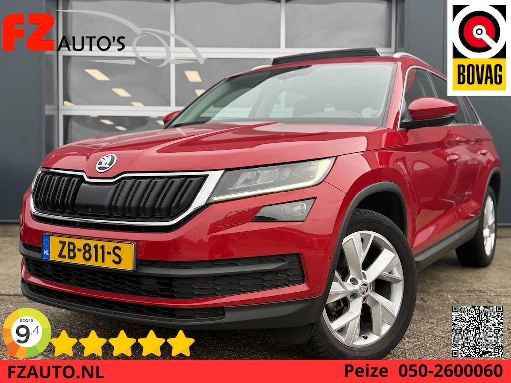 Skoda Kodiaq 1.5 TSI Style Business - Schuif-/kanteldak - Elektr.verst. stoel + verwarming - Apple Carplay/Android Auto - Trekhaak