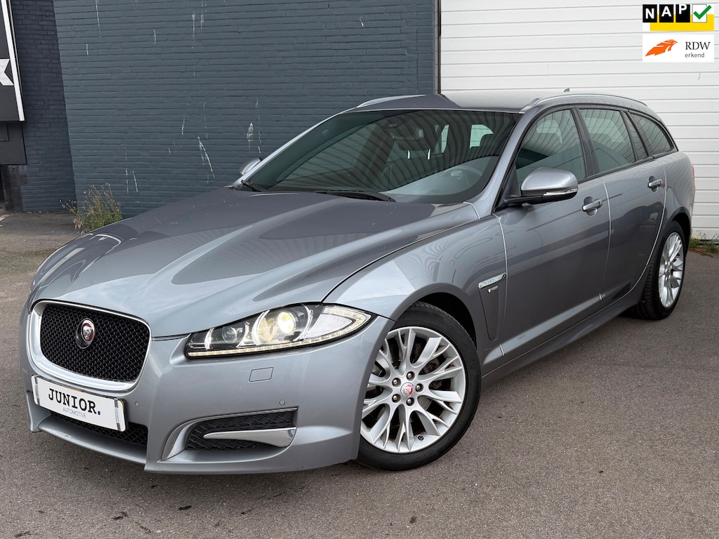Jaguar XF Sportbrake 2.2D R-DESIGN/MEMORY/STUUR-STOELVERWARMING/CRUISE