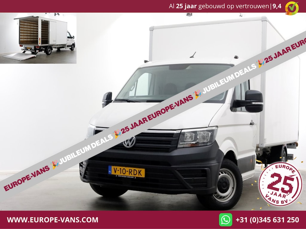 Volkswagen Crafter 35 2.0 TDI 140pk Bakwagen met laadklep en zijdeur 03-2022