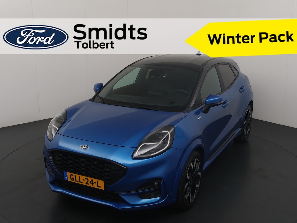 Ford Puma 155PK EcoBoost Hybrid ST-Line X | Winterpack | Elekt. a klep | Bliss | Adapt. Cruise | Clima | Half leder