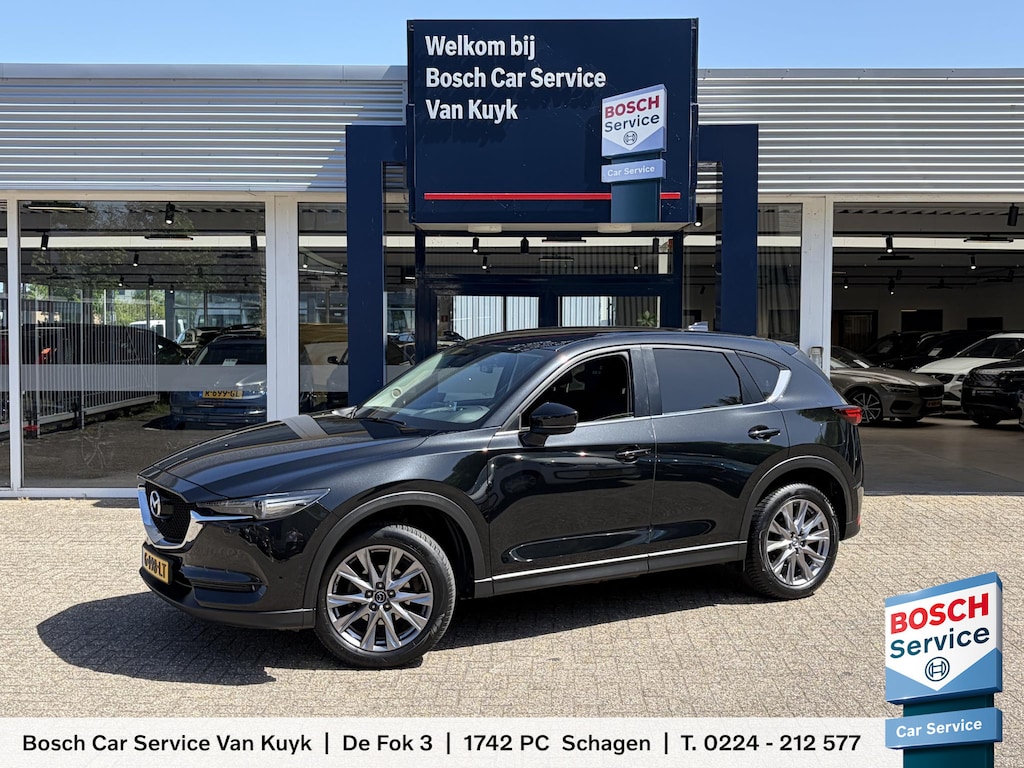 Mazda CX-5 2.0 SkyActiv-G 165 Sport Selected / Automaat /  NL-Auto / 1e-Eigenaar / Head-Up Display / Stuur-/Stoelverwarming / Trekhaak / Cruise-Control / Rondom-Camerazicht / LED / Dodehoek-Detectie / Climate-Control / DAB Radio-Bluetooth / Camera / 19'' LMV / All-Season / ENZ.
