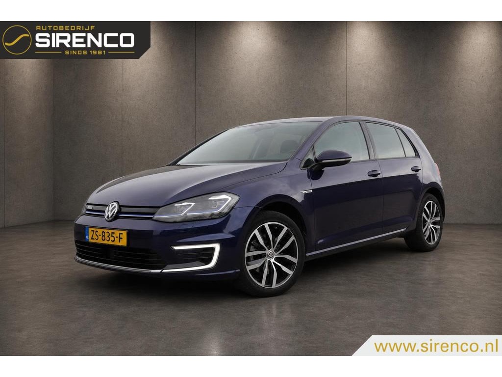 Volkswagen E-Golf 36kw | 7.2kw laden | stoelverwarming | adapive cruise control | soh 91% |
