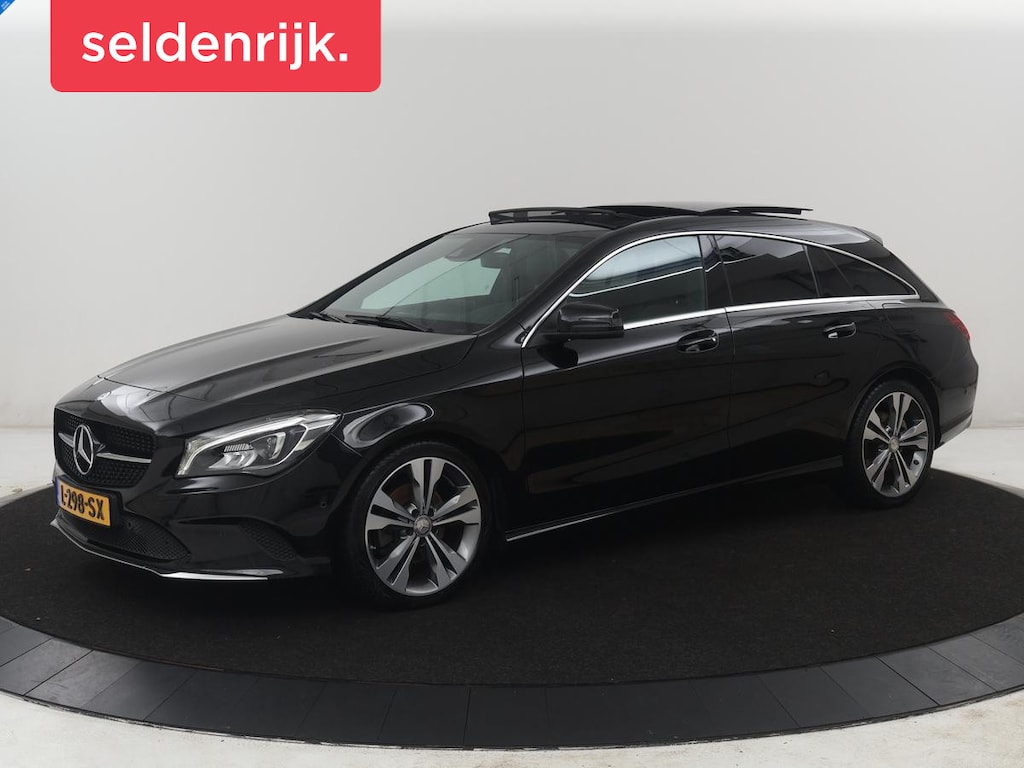 Mercedes-Benz CLA Shooting Brake 200 Ambition | Panoramadak | Cruise control | Dodehoek detectie | Leder | Stoelverwarming | Park assist | Climate control | Navigatie | Bluetooth