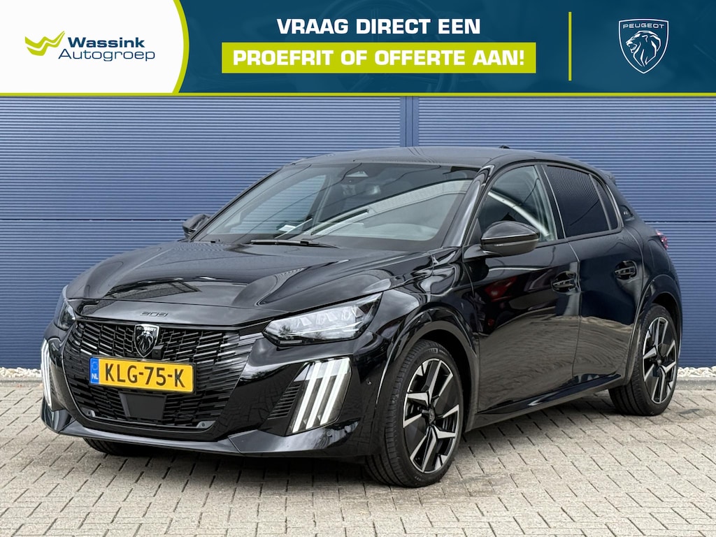 Peugeot 208 1.2 Hybrid 145 e-DCS6 GT | Navigation Pack | Vision Pack | Drive Assist Pack | Panoramadak | Alcantara | Stoelverwarming | Massage