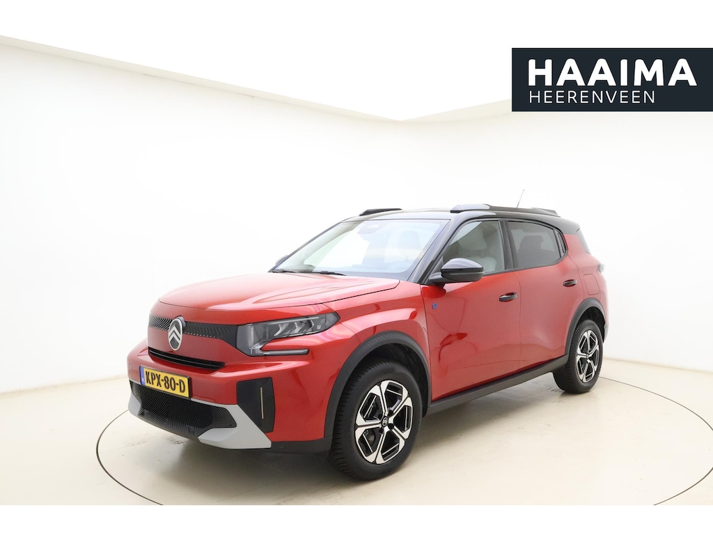 Citroën E-C3 Aircross Max 113pk 44 kWh | 3 Fase | Navigatie | LM velgen | Two Tone dak Noir Perla
