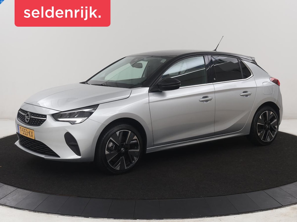 Opel Corsa-e Level 3 50 kWh | SOH 94,9% | Half leder | Cruise control | Lane assist | Park assist | Stoelverwarming | Climate control | Carplay | Navigatie
