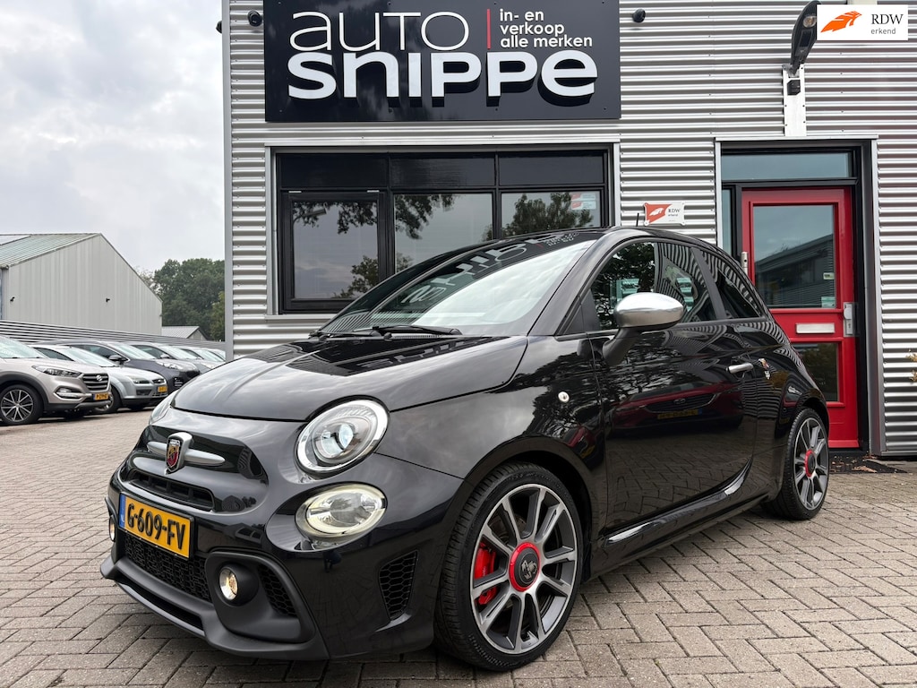 Fiat 500 1.4 T-Jet Abarth Turismo 165 PK-MAGNETI MARELLI UITLAATSYSTEEM-VOLLEDER-CLIMA-LED-NAVI-BEATS AUDIO-DAB-SPORTSTOELEN-