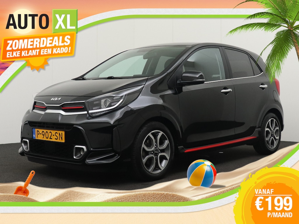 Kia Picanto 1.0 Automaat DPi GT-Line Leder Camera Carplay Climate Cruise