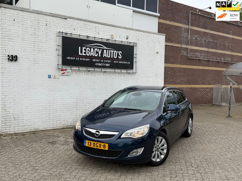 Opel Astra Sports Tourer 1.4 Turbo Cosmo - CRUISE C - RIJDT & SCHAKELT GOED - HALF LEER!