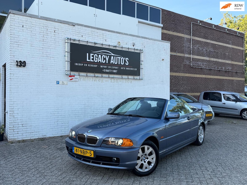 BMW 3-Serie Cabrio 325Ci - ZEER COMPLEET - NETTE AUTO - MEMORY SEATS - NIEUW APK! - RIJDT GOED!
