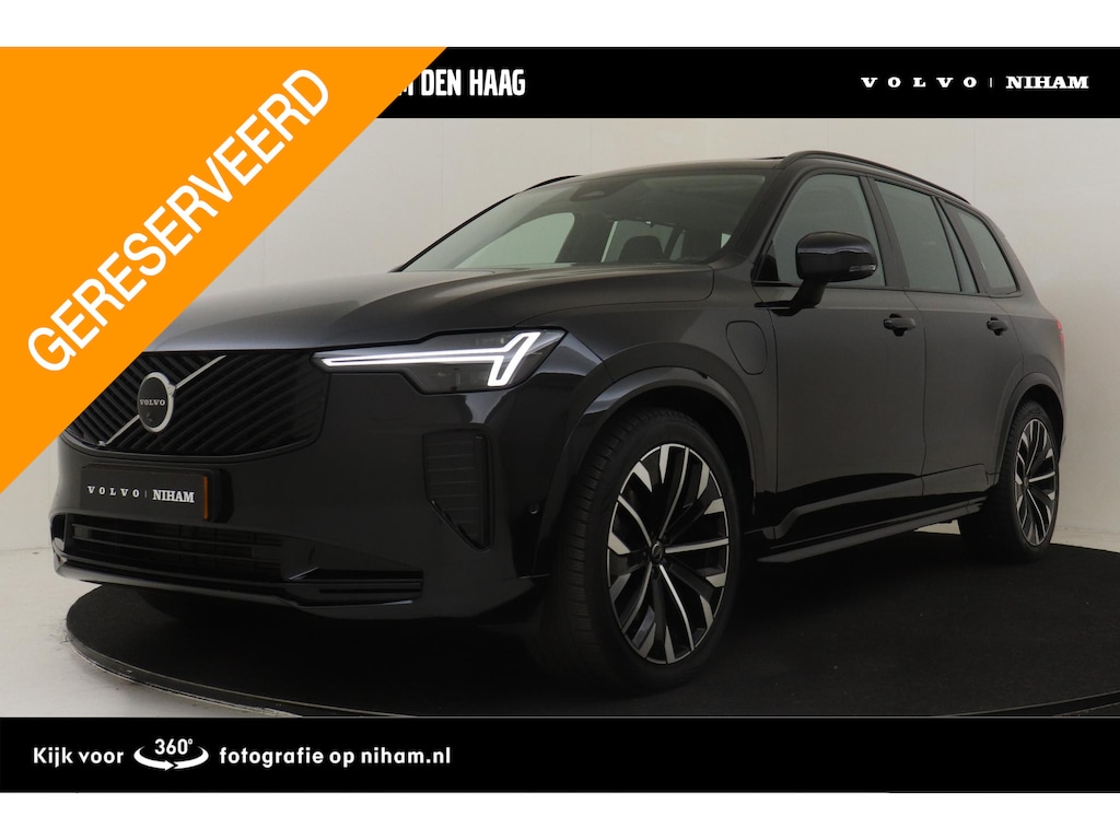 Volvo XC90 II T8 PLUG-IN HYBRID AWD ULTRA DARK *FULL OPTIONS!* -PANO.DAK|BOWERS&WILKINS|LUCHTVERING|360°CAM|HEAD-UP DISP.|GEVENT.LEDER+MASSAGE|TREKHAAK|21"|SoH:100%