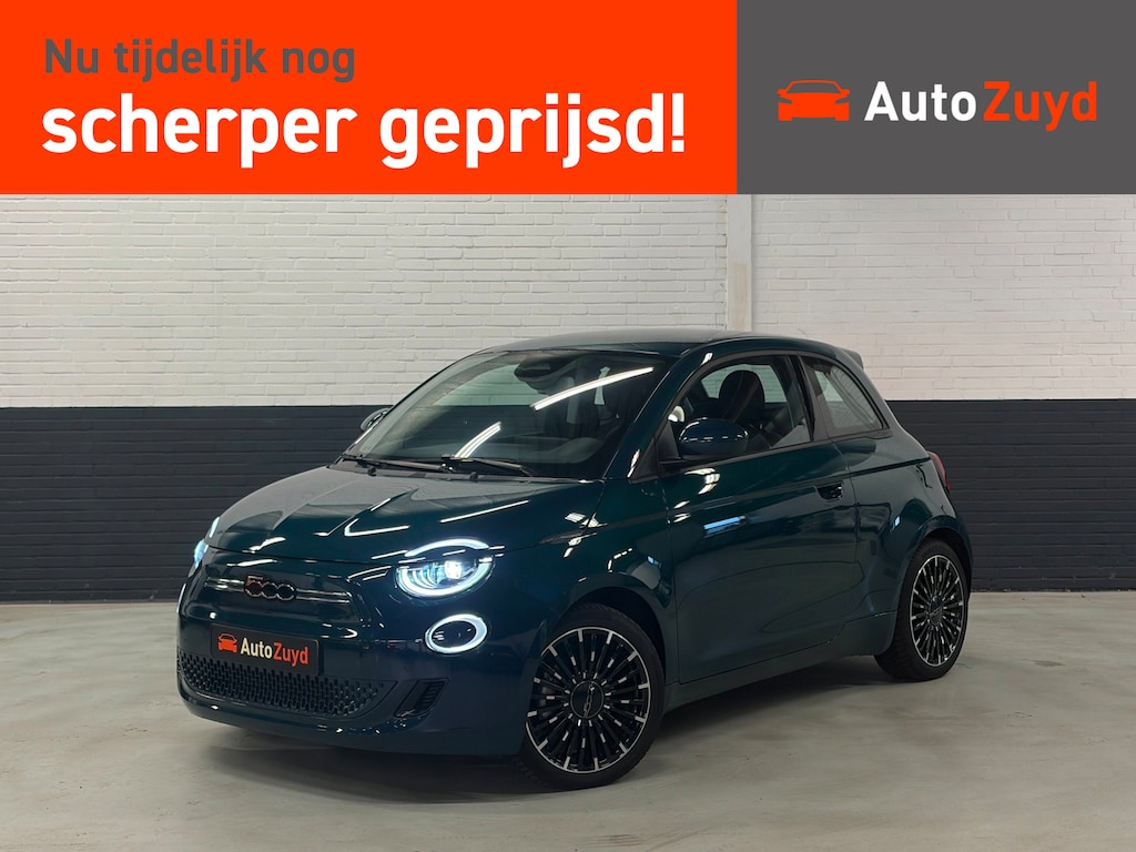 Fiat 500 3+1 Icon 42 kWh (extra deur) Navi / Camera / Clima / Stoelverwarming