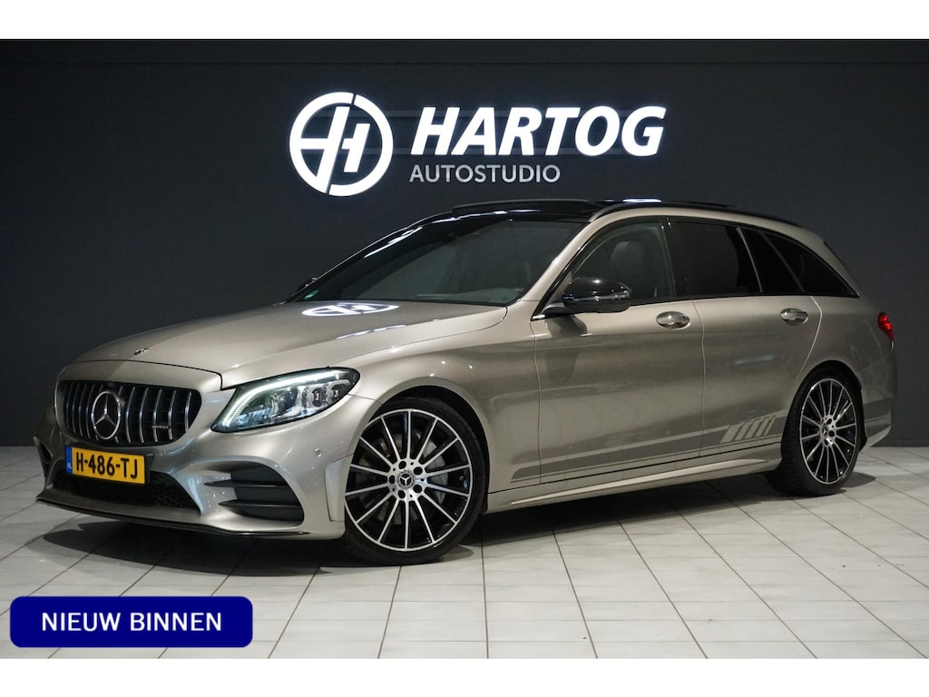 Mercedes-Benz C 300 4 MATIC Estate d Premium Plus Pack AMG + 360° CAMERA / STOELVENTILATIE / PANO / BURMESTER / HUD