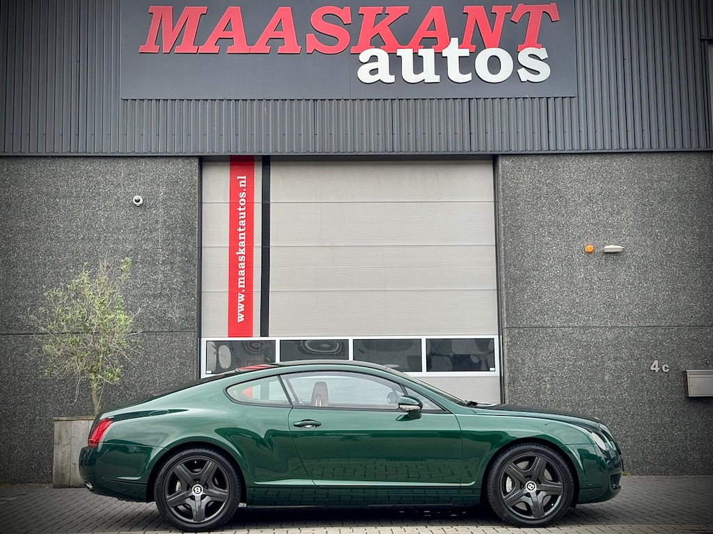 Bentley Continental GT 6.0 W12 / 560pk / Verdant Green / Cognac interior / Unique example / RECENT SERVICE FILE!