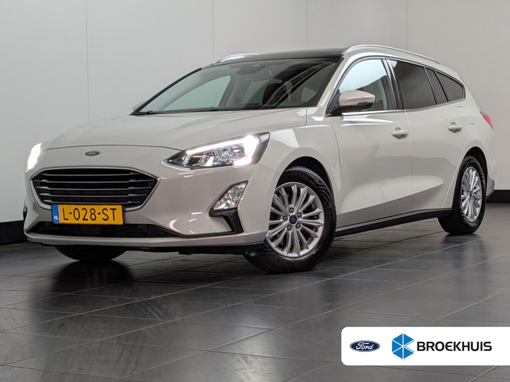 Ford Focus Wagon 1.0 EcoBoost Hybrid Titanium X Business | Trekhaak Afneembaar | Clima | Navigatie | B&O | Adaptive Cruise | Panoramadak |