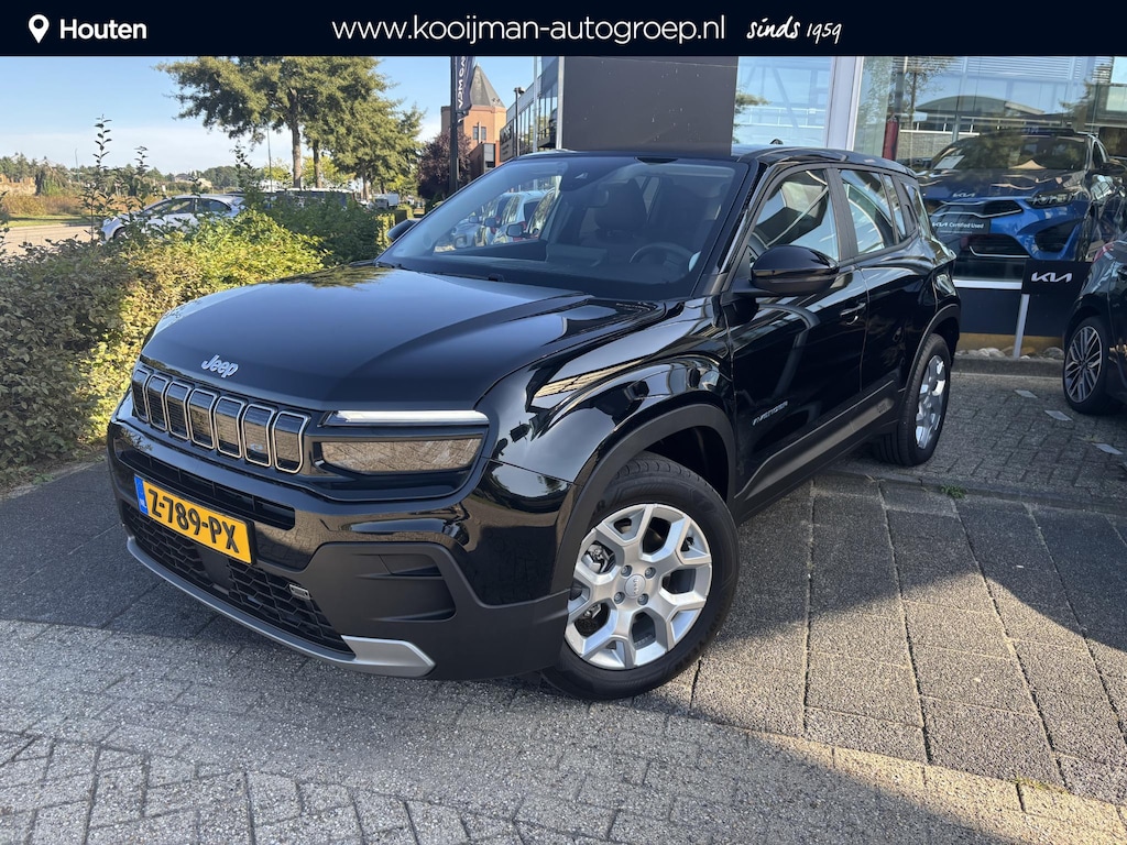 Jeep Avenger Altitude 54 kWh, Eerste Eigenaar, Climate Control, Achteruitrijcamera, Adaptieve Cruise Control, Apple Carplay/ Android Auto, Enz...