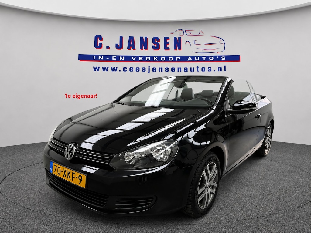 Volkswagen Golf Cabriolet 1.2 TSI BlueMotion 1e eigenaar! | Bekleding leder/alcantara | Cruise control | Electronic climate controle