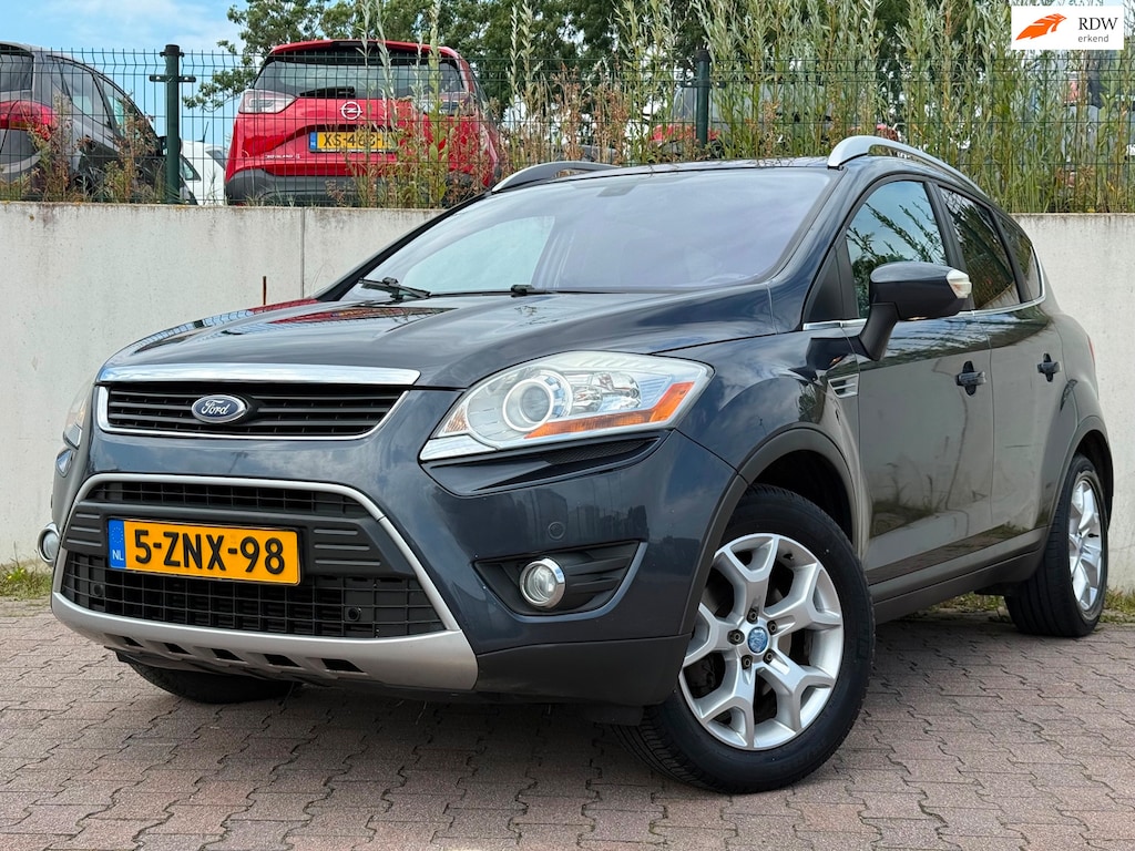 Ford Kuga 2.5 20V Titanium/LPG/PANO/LEDER/NAVI/PDC V+A/DISTRIBUTIERIEM VERVANGEN/CLIMA/